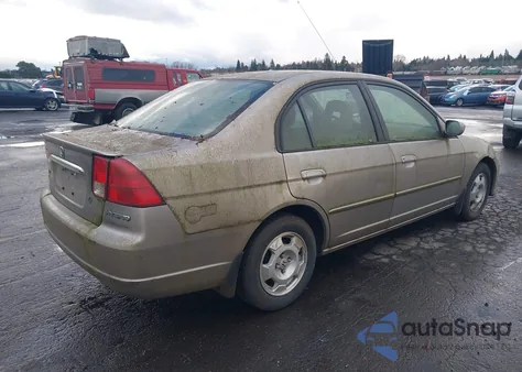 2003 Honda Civic Hybrid z USA, uszkodzony, nr VIN JHMES96673S019345